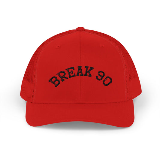 'BREAK 90 Snapback (BLACK LETTERING)