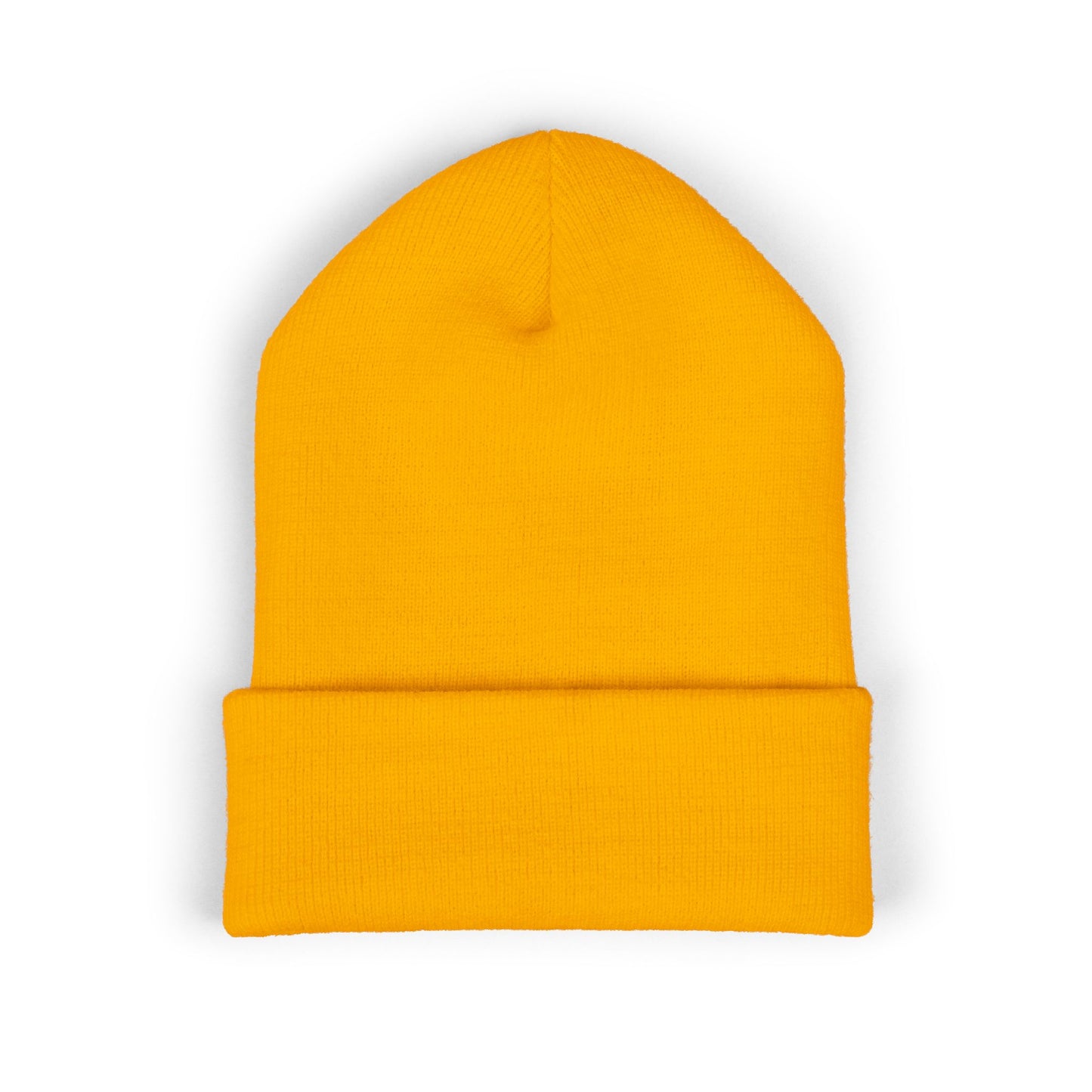 Embroidered Classic Cuffed Break 90 Beanie (BLACK LETTERING)
