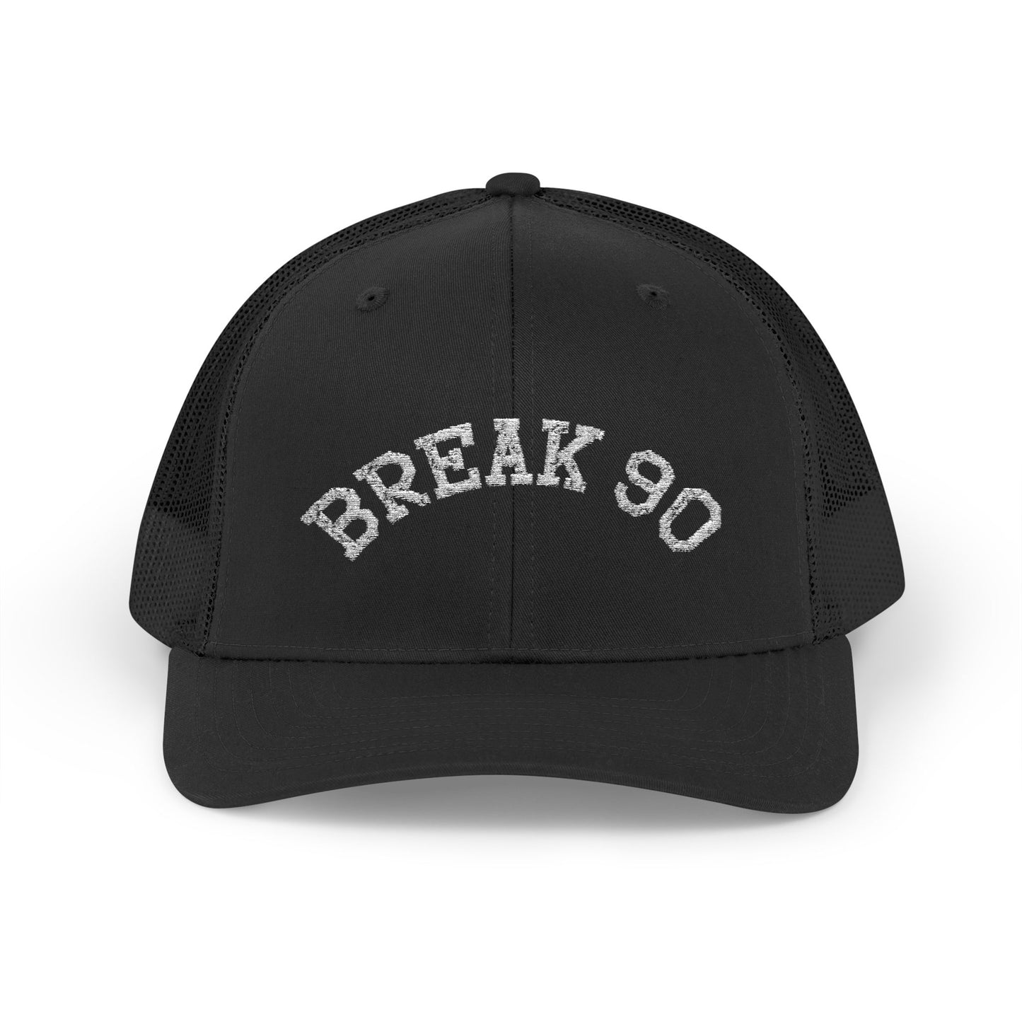 Break 90 Snapback Cap (WHITE LETTERING)