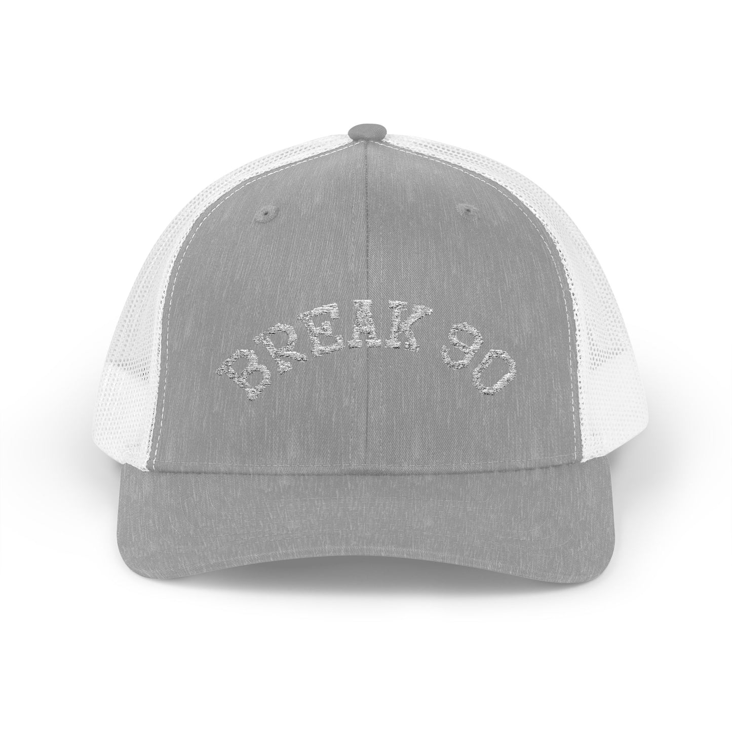 Break 90 Snapback Cap (WHITE LETTERING)