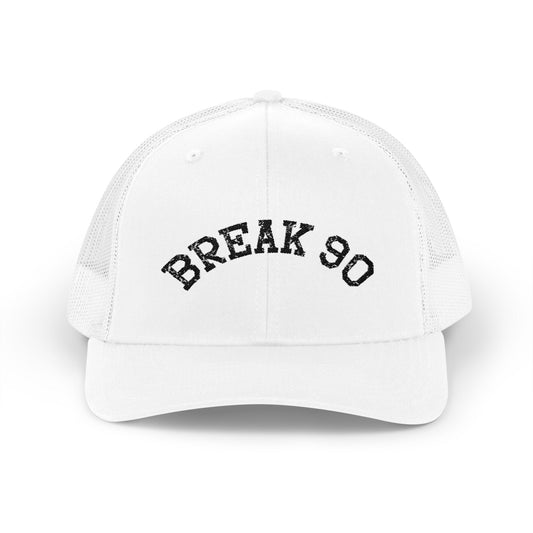 'BREAK 90 Snapback (BLACK LETTERING)